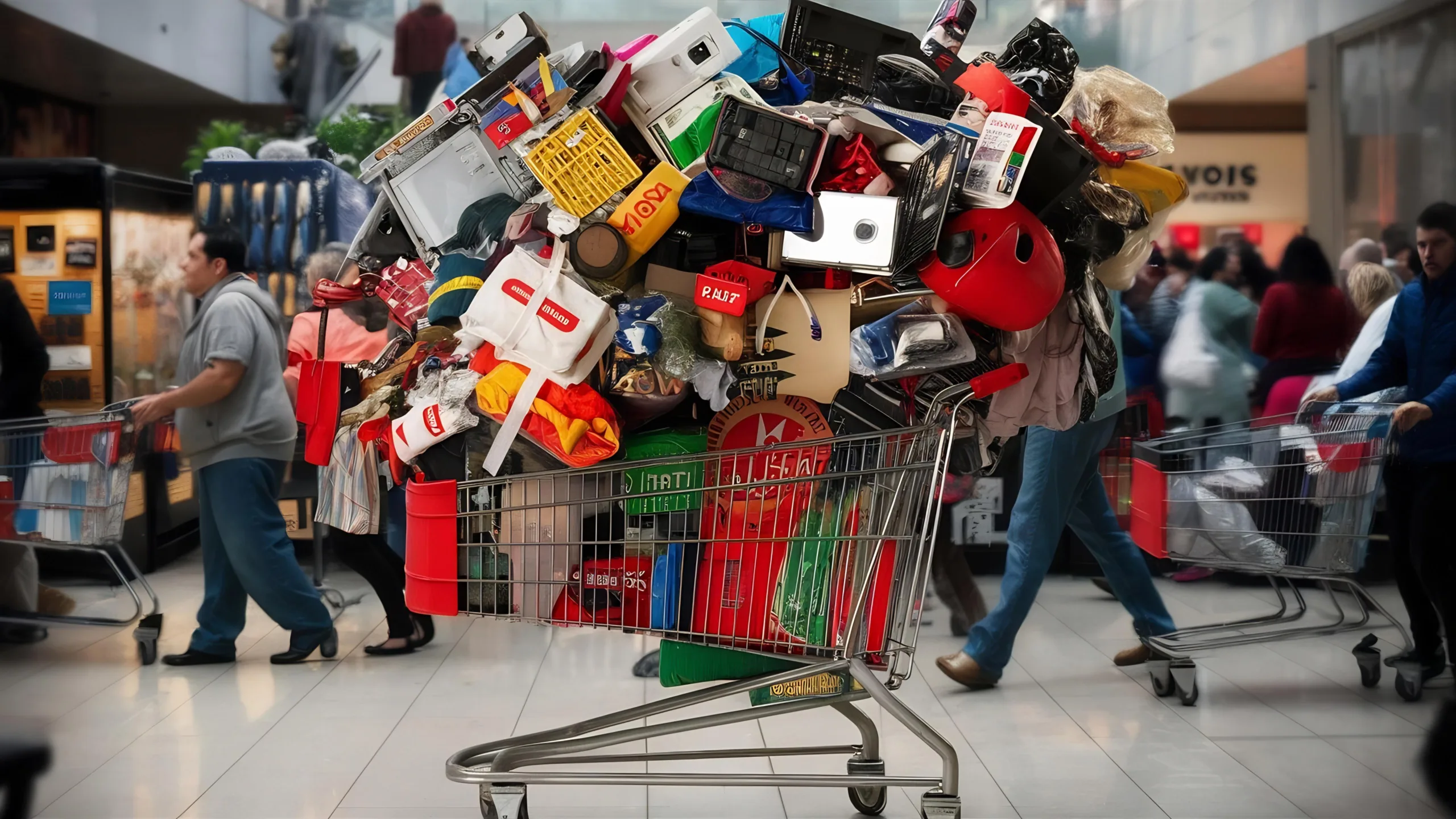 Consumer sentiment declines as inflation fears and job insecurity grow, signaling potential risks for spending and the broader economy.