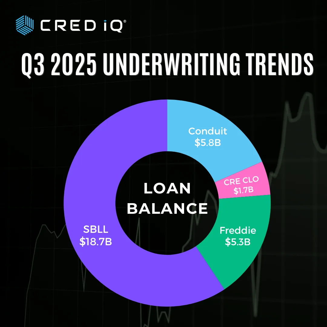 CRED iQ Loan Balance Breakdown by Issuance Type – Q3 2025