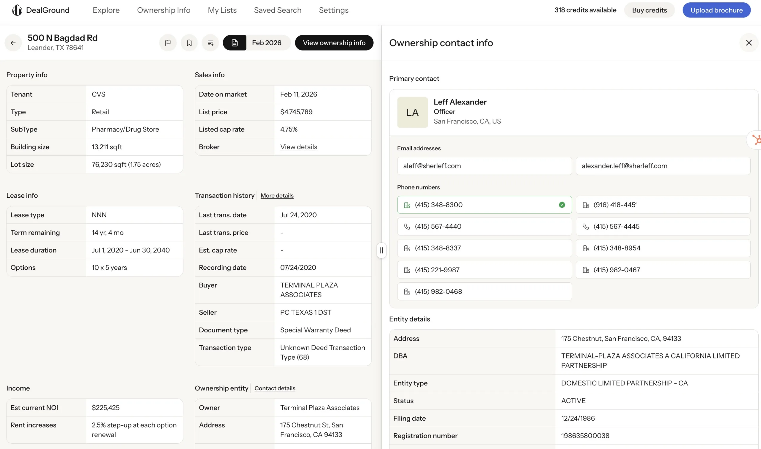DealGround Ownership Discovery & Contact Intelligence