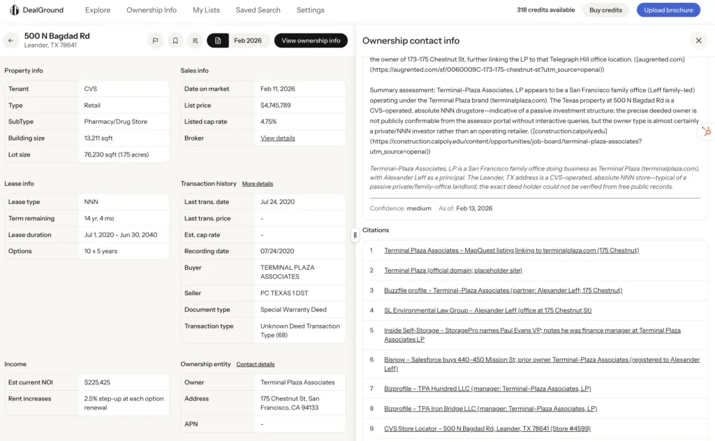 DealGround Ownership Discovery & Contact Intelligence