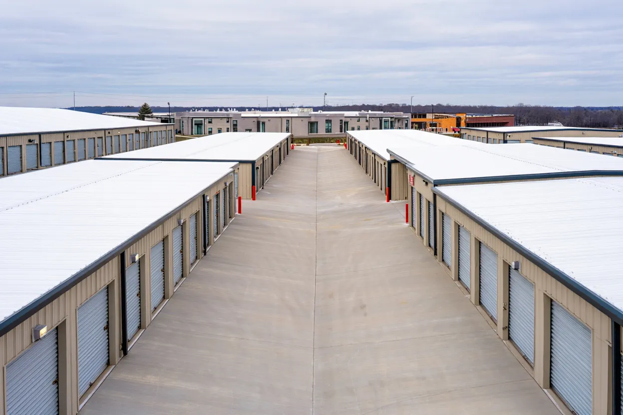 Self storage rent growth slows in December as supply holds steady. Investor caution rises amid seasonal demand drops and market variability.
