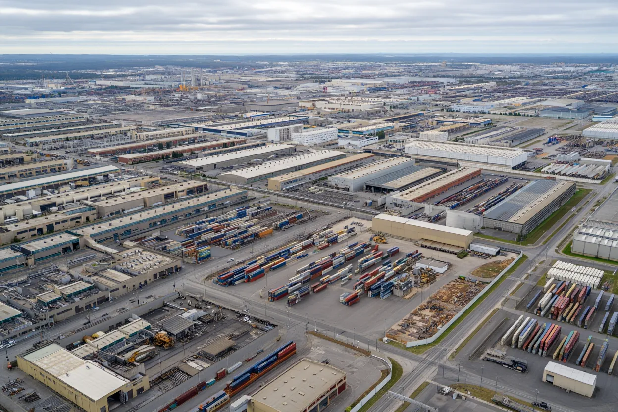 US manufacturing hits 2025 low as tariffs, weak demand, and geopolitical tensions weigh on growth and future sector outlook.