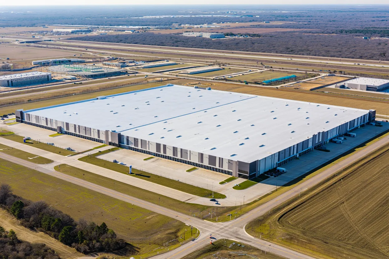 Industrial warehouse in Hutchins set to become ICE detention center, bringing major population change and local infrastructure concerns.