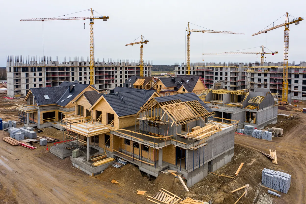 Home construction trends in 2025 lagged behind 2024, as builders slowed single-family projects amid low demand and rising costs.