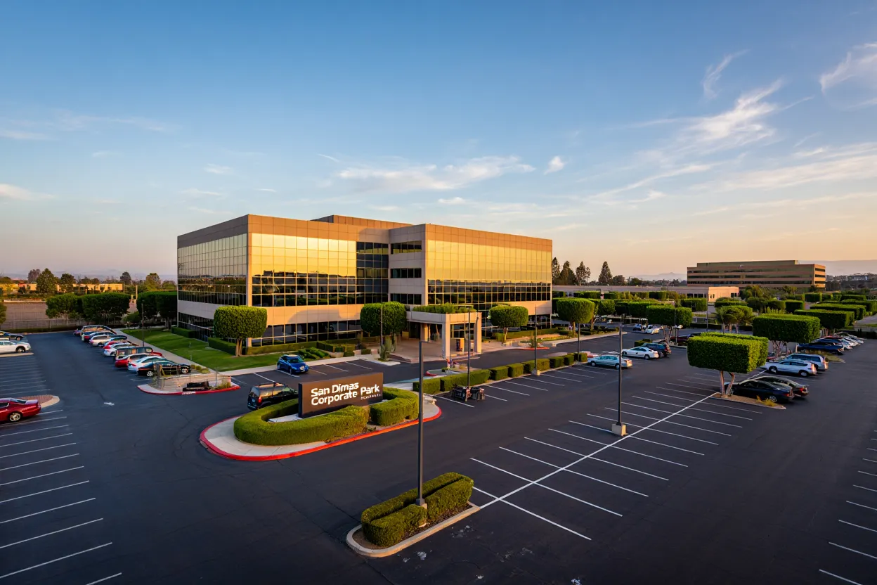 Office relocation sees In-N-Out Burger lease 98,000 SF in San Dimas Corporate Park, marking one of LA’s largest recent office deals.