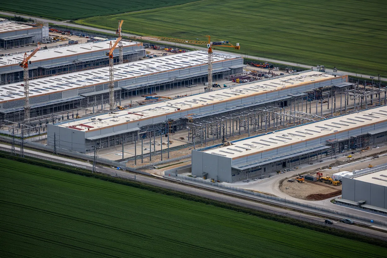 Data centers boom as key phrase demand surges, outbidding housing in US markets like Northern Virginia. Data center land grabs reshape CRE.