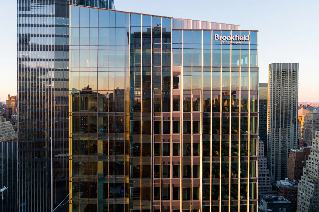 Brookfield Asset Management reports record results as Connor Teskey becomes CEO, driven by strong fundraising, fee growth, and acquisitions.