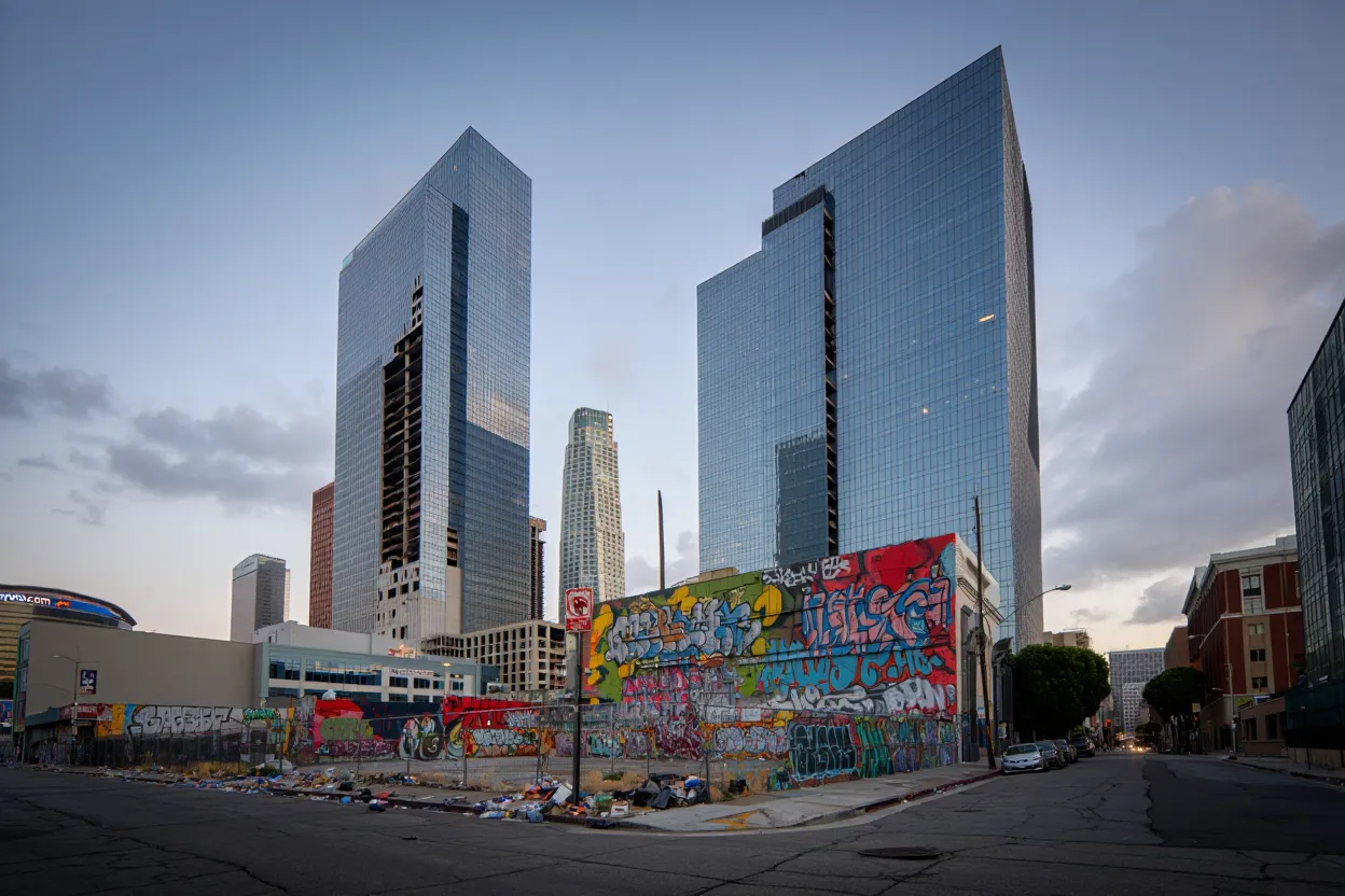 Mixed-use revival set as KPC Development and Lendlease bid to acquire and finish Los Angeles' stalled Oceanwide Plaza towers.