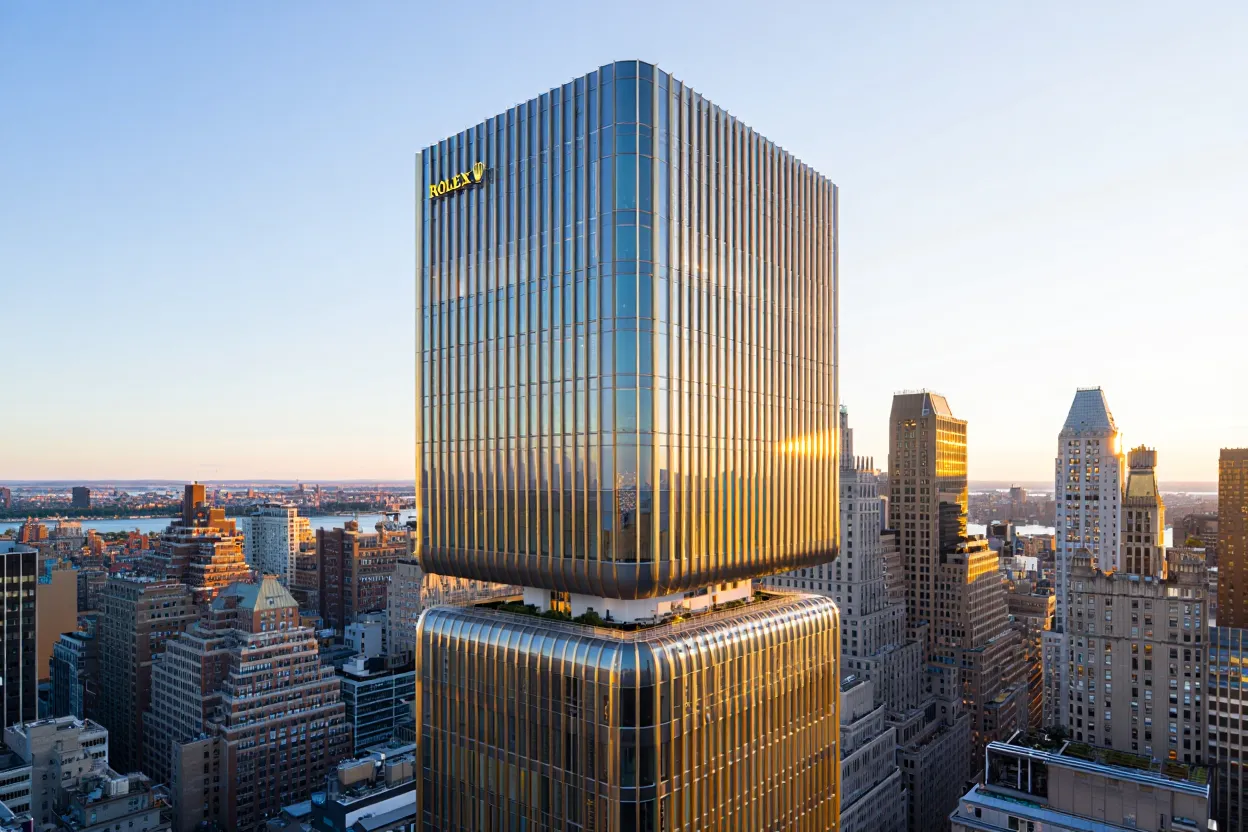 Rolex Building opens this fall on Fifth Avenue, marking a new chapter for luxury office towers in Manhattan.