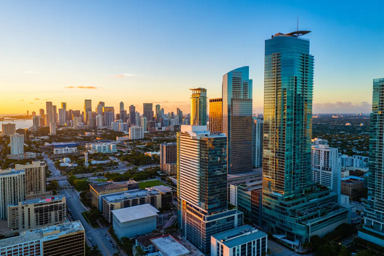 Office rents in Brickell are driving suburban growth across Miami, with top submarkets like Coral Gables and Miami Beach nearing $100 PSF.