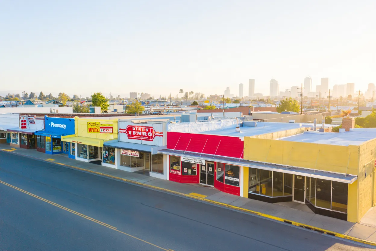 Small-town commercial property prices rose 1.3% in January as major city CRE values fell, highlighting diverging 2026 market trends.