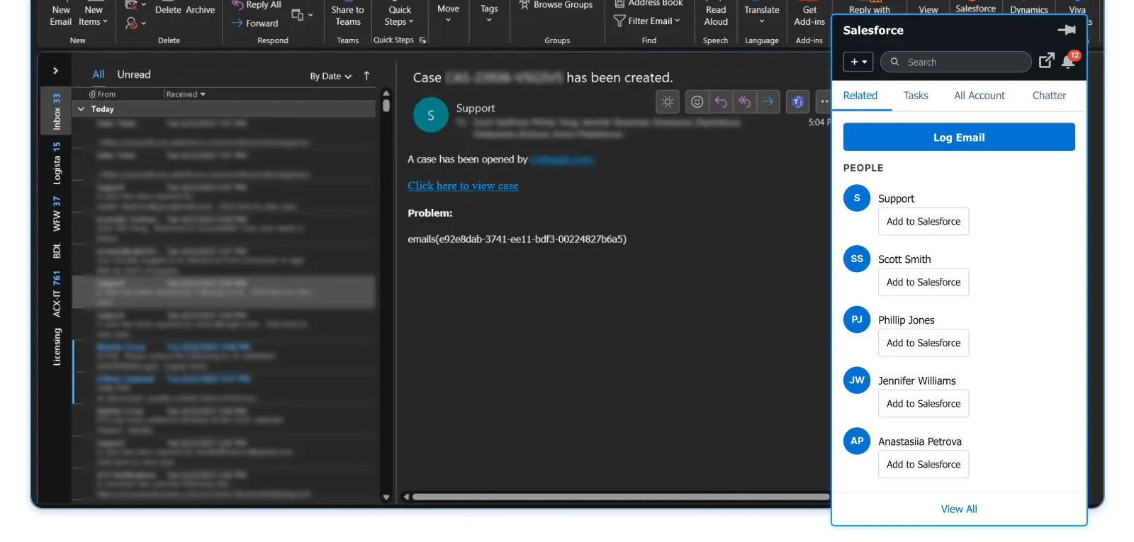 AscendixRE email and calendar integration