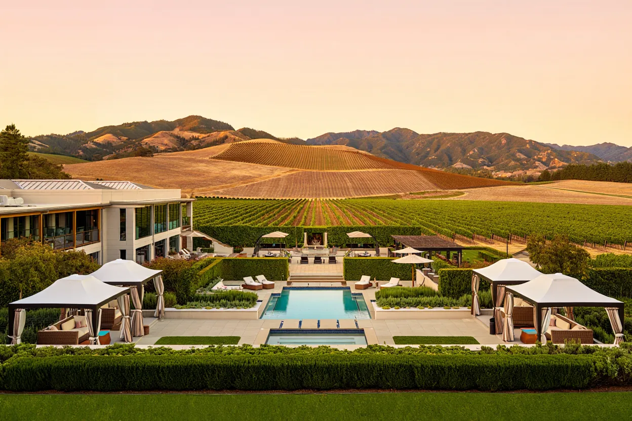 Luxury resort momentum grows as Blackstone acquires Stanly Ranch, betting on AI-driven Bay Area hotel demand.