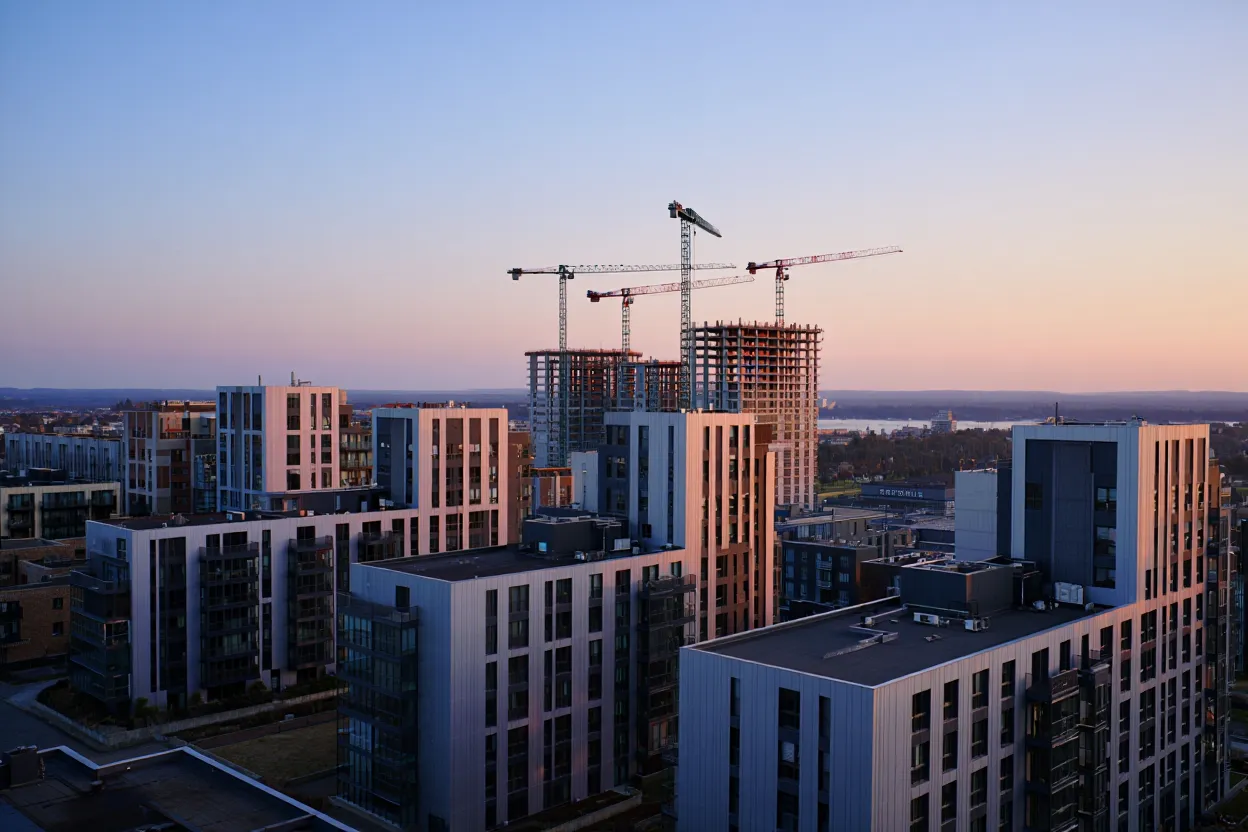 Apartment supply falls as vacancy holds steady, signaling slower construction and stabilizing demand across the multifamily market.