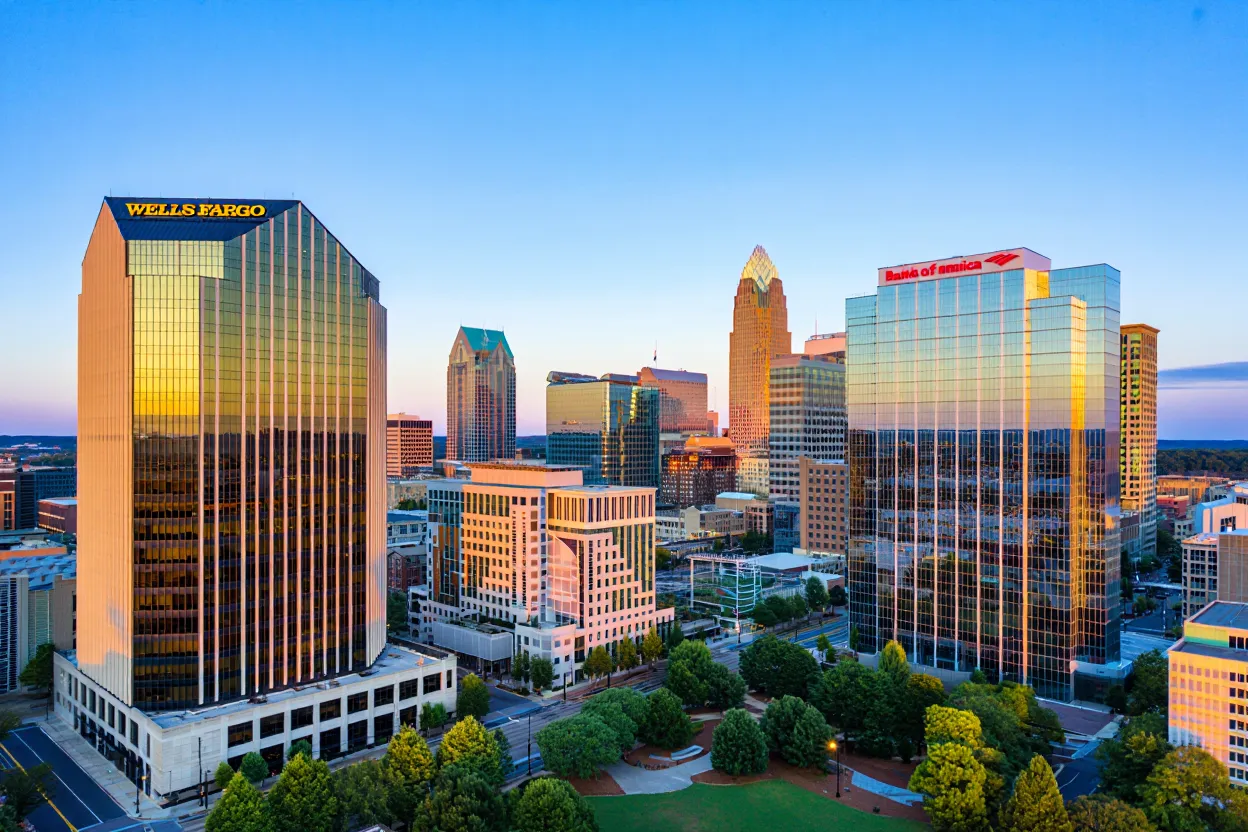 Charlotte finance expands as banks and fintechs grow, driving jobs and boosting multifamily and office CRE demand across the market.