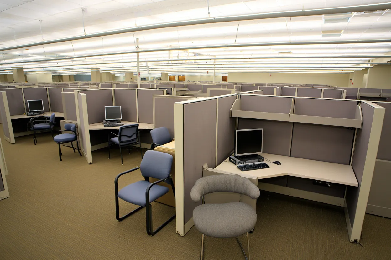 Federal office use drops below 60%, pushing General Services Administration toward downsizing and property sales.