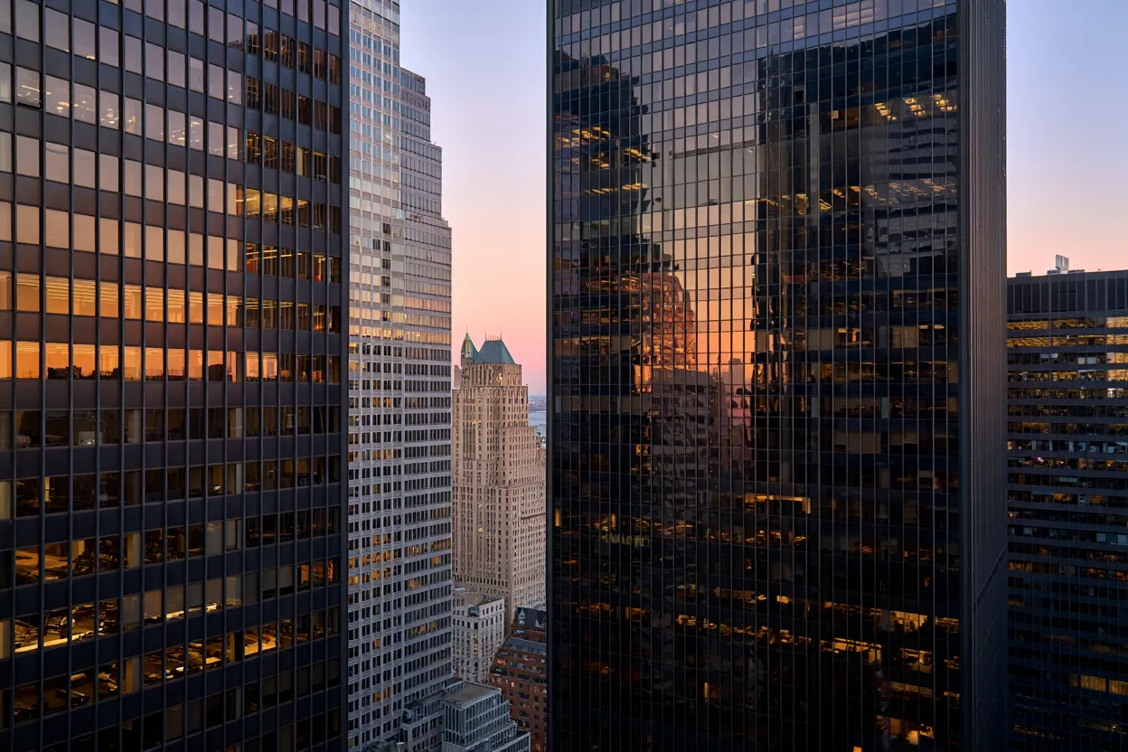 Office rents hit a new high as premium Manhattan space sets a $327.50 PSF benchmark. Office market splits, with trophy assets outperforming.