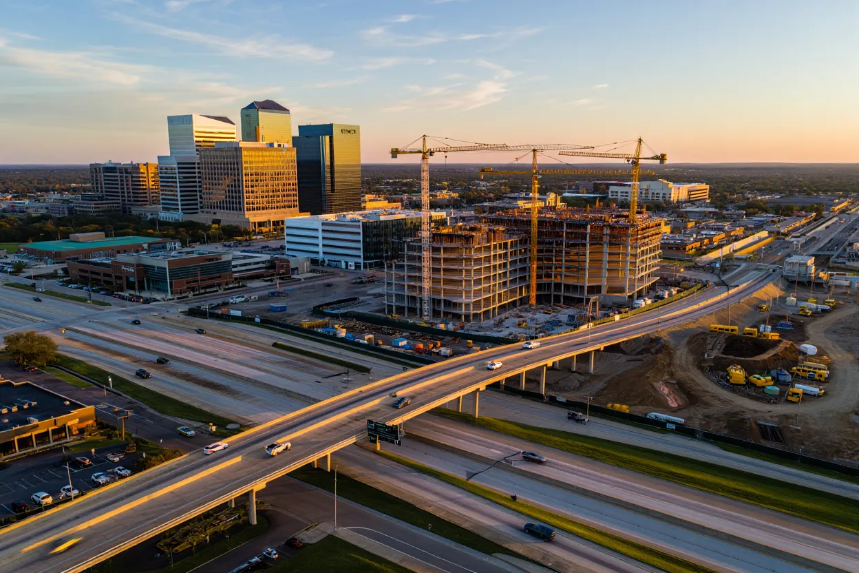 Texas jobs are still growing. The Dallas Fed sees a 1.9% gain, with construction and health care leading the way.