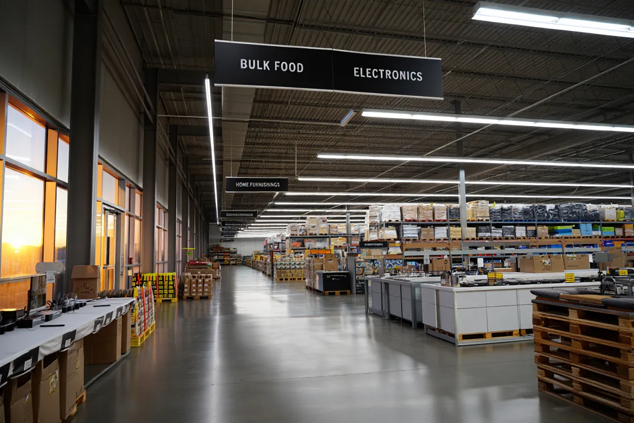 Warehouse clubs gain ground as shoppers seek one-stop shop convenience and retailers like Costco adapt to changing consumer behavior.