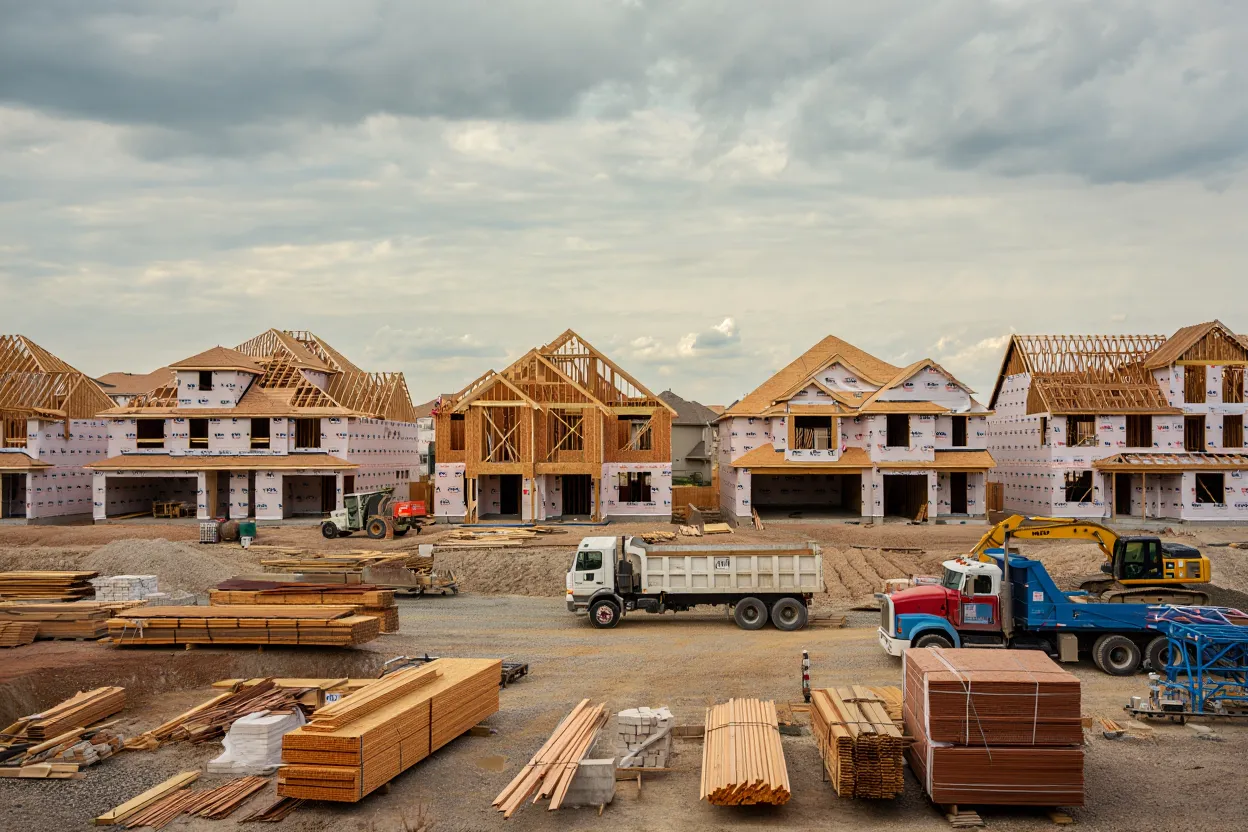 Builder sentiment falls as economic uncertainty, rising material costs, and higher interest rates weigh on the housing market outlook.