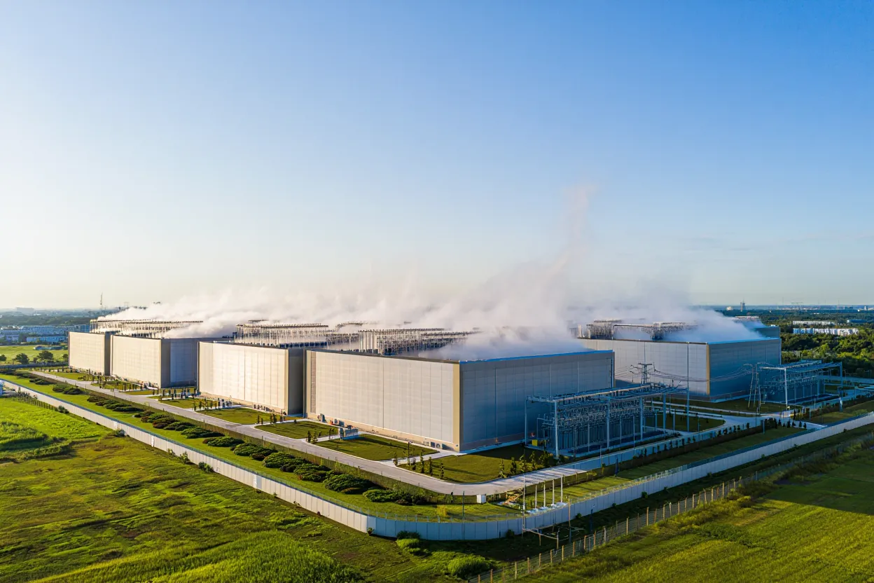 Data centers spending climbs as tech giants like Alphabet, Amazon, Meta, and Microsoft plan a record $680B investment in 2026.