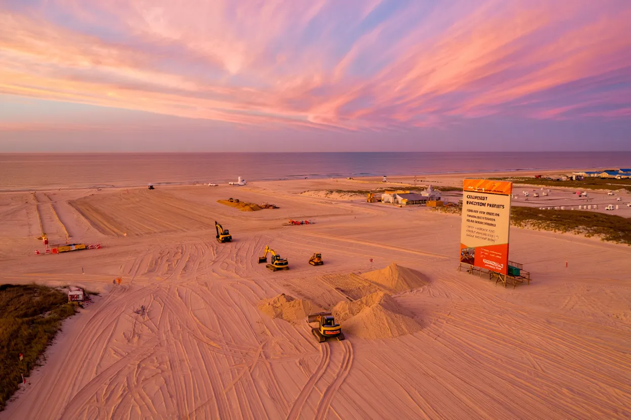 Margaritaville Resort advances in Galveston as RREAF secures permits and nears vertical construction for its $700M mixed-use project.