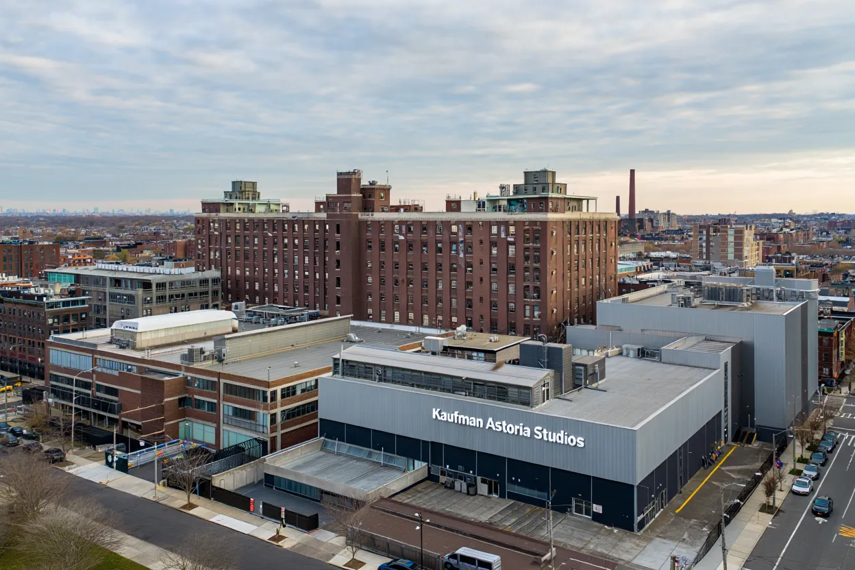 Studio foreclosure action hits Kaufman Astoria Studios as Deutsche Bank seeks to recoup a $359M loan on the historic Queens campus.