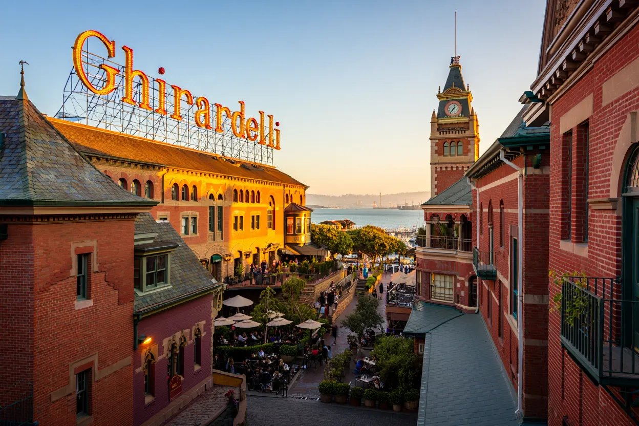 Mixed-use retail landmark Ghirardelli Square gets new owners as Embrace Real Estate and 1823 Partners acquire the iconic SF property.