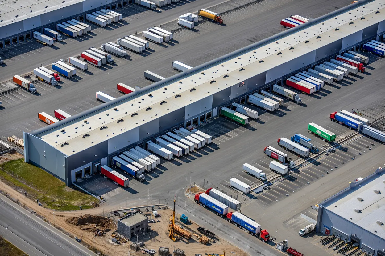 Industrial Market sees leasing up 17.8% and robust investor demand as mega-box warehouses drive US absorption in early 2026.