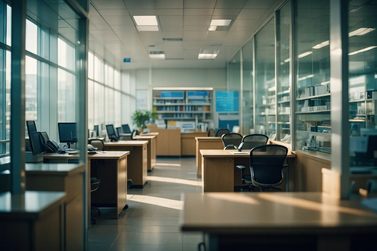 Banks are shrinking and redesigning office footprints as AI, automation, and hybrid work reshape staffing and workplace strategies.