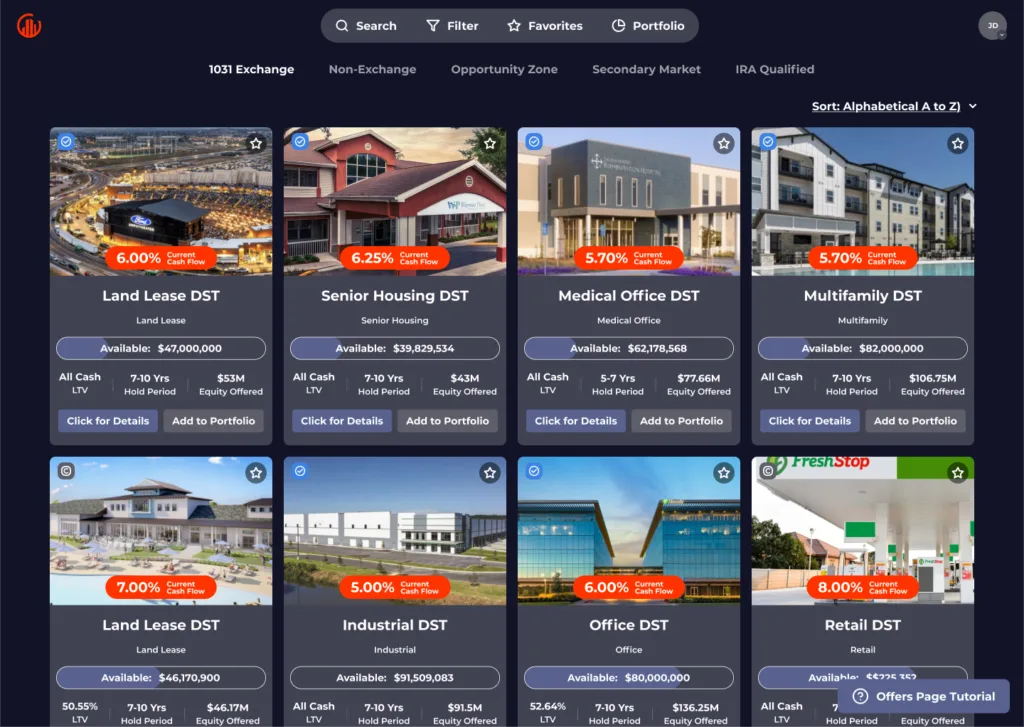 1031 Crowdfunding DST Marketplace
