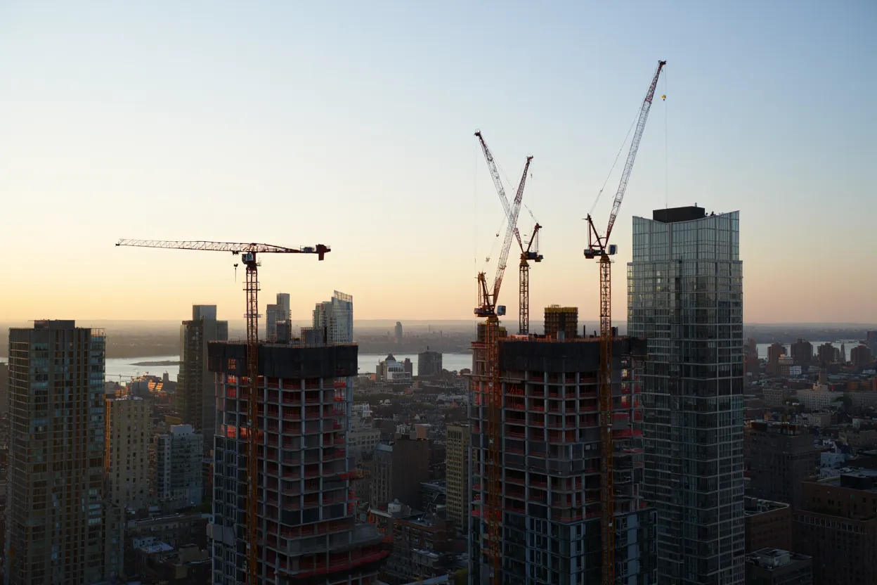 New York City leads US multifamily construction as rezoning and incentives fuel a record wave of new apartment deliveries.