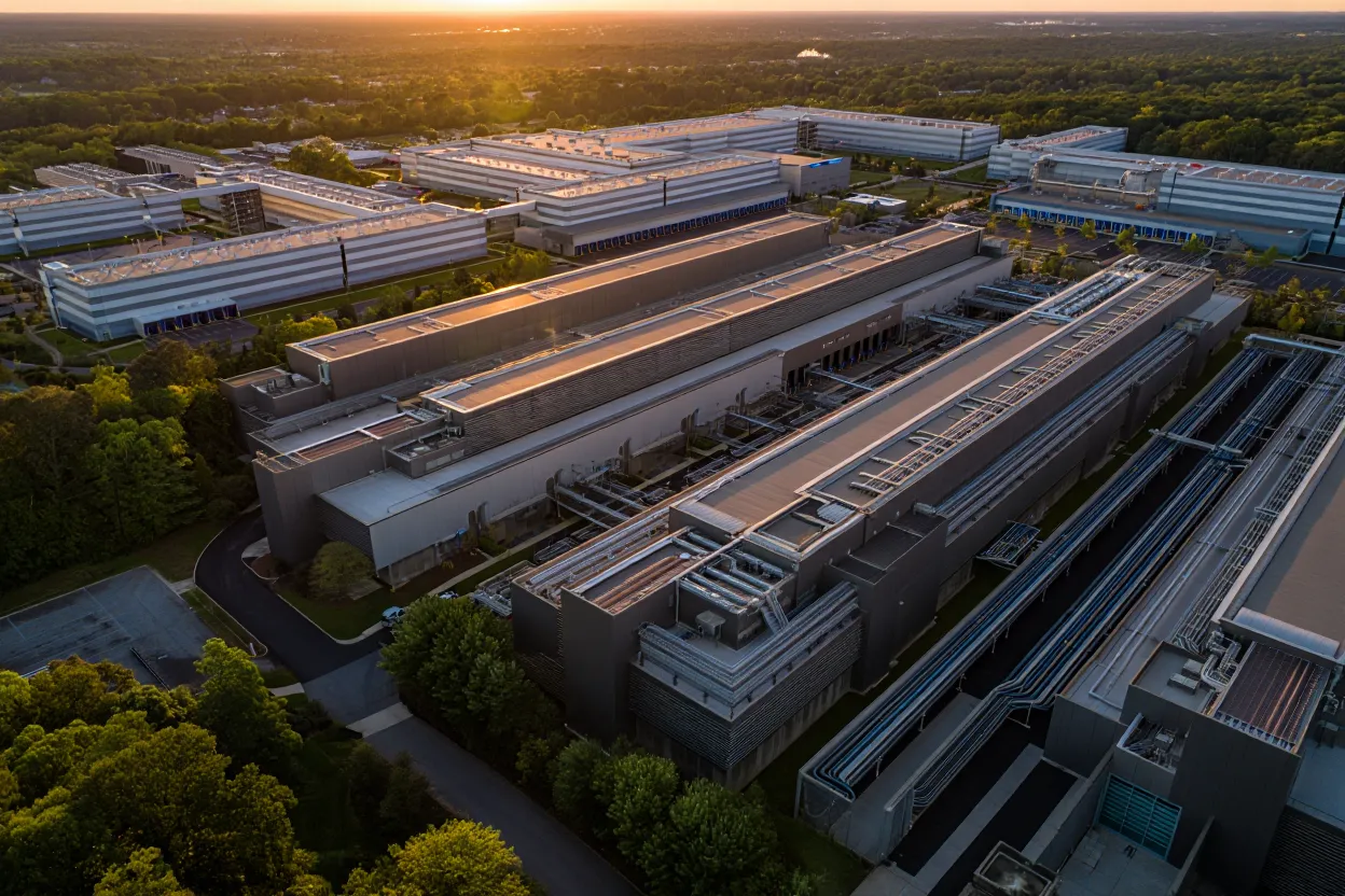 A joint venture secured $975M in refinancing for a fully leased Northern Virginia data center, highlighting hyperscale demand.
