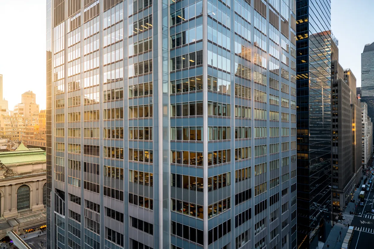 David Werner Real Estate’s $270M acquisition of One Dag near Grand Central scores a deep discount as Manhattan office leasing gains momentum.