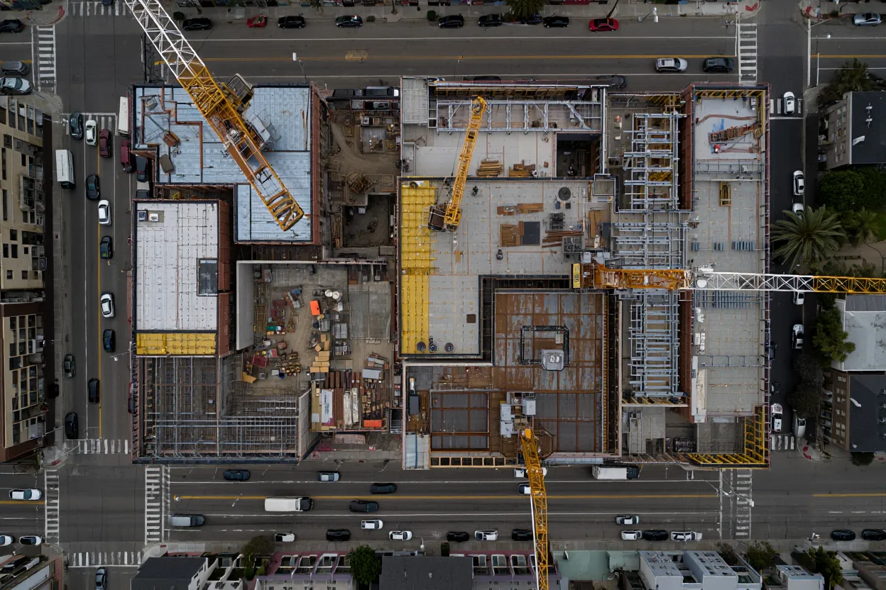 Los Angeles’ ED 1 boosted affordable housing approvals, but financing and site issues kept permits at 23% of units.