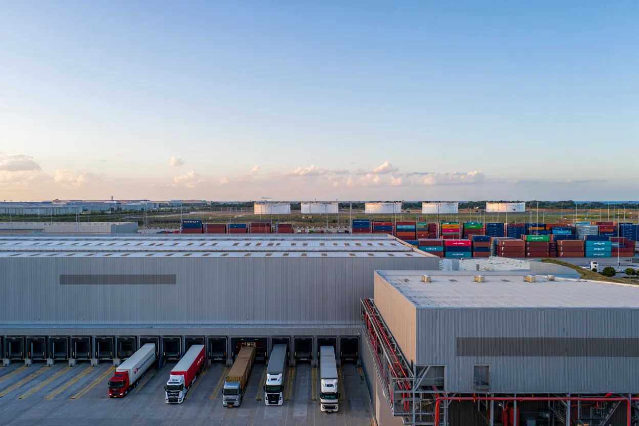 Industrial rents rose 5.3% YoY in April as Iran conflict and energy costs reshape supply chains and warehouse demand.