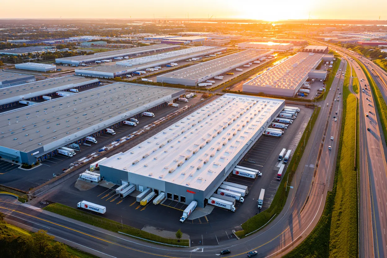 Long Island industrial leasing jumped 54% as food, beverage, and e-commerce demand cut vacancy and pushed asking rents above $19 PSF.