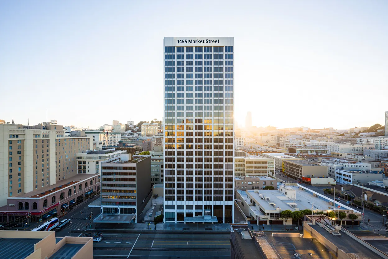 San Francisco signed a 21-year lease for 502,000 SF at 1455 Market St., its largest office deal since 2018, boosting downtown recovery.