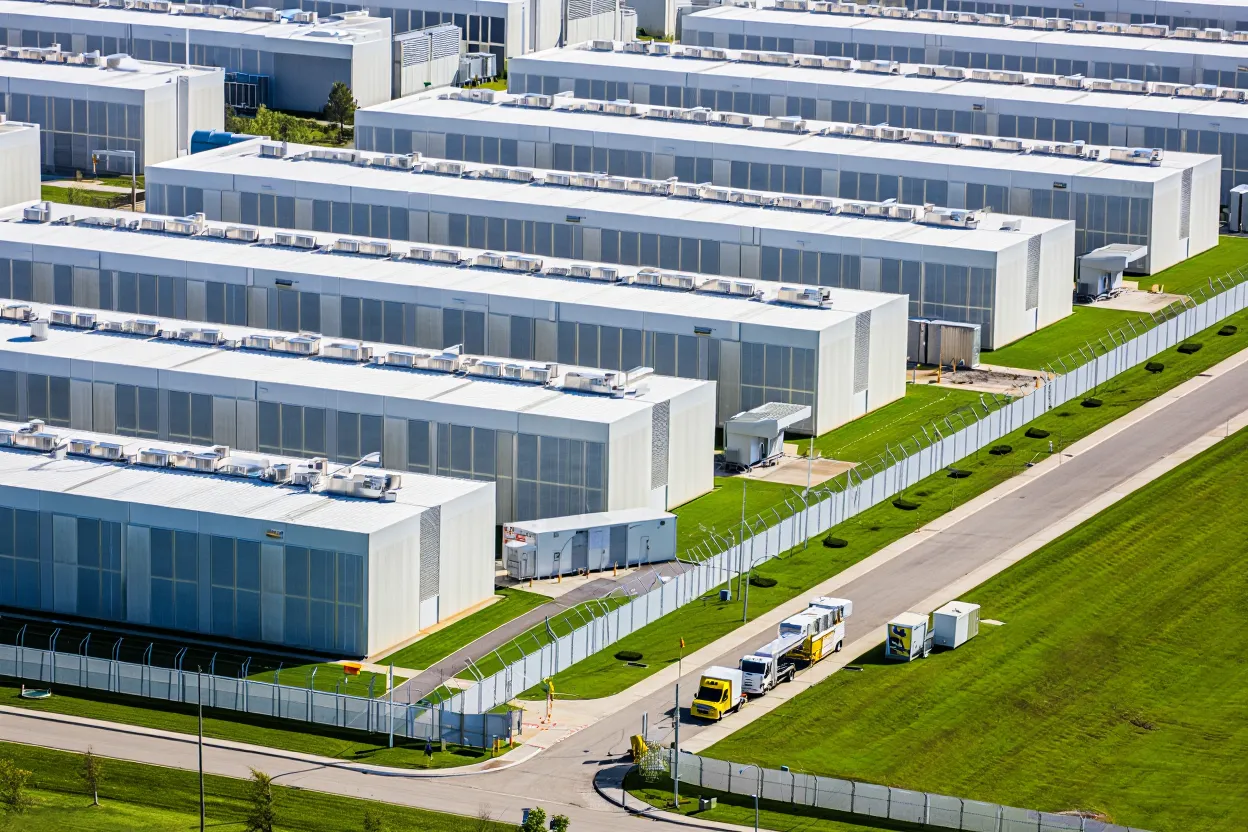 AMER data centers now top global REIT allocations, surpassing health care, while APAC and EMEA diversify sector exposure.