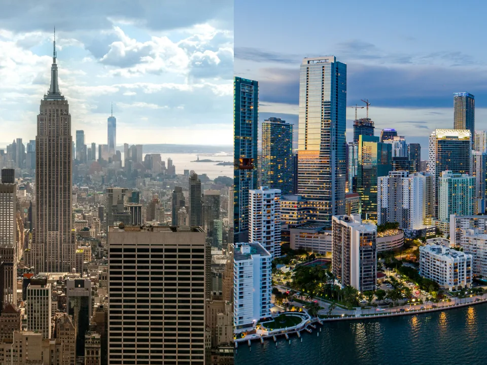 CRE executives divide their time between New York and Miami as South Florida attracts investment, development, and corporate expansion.