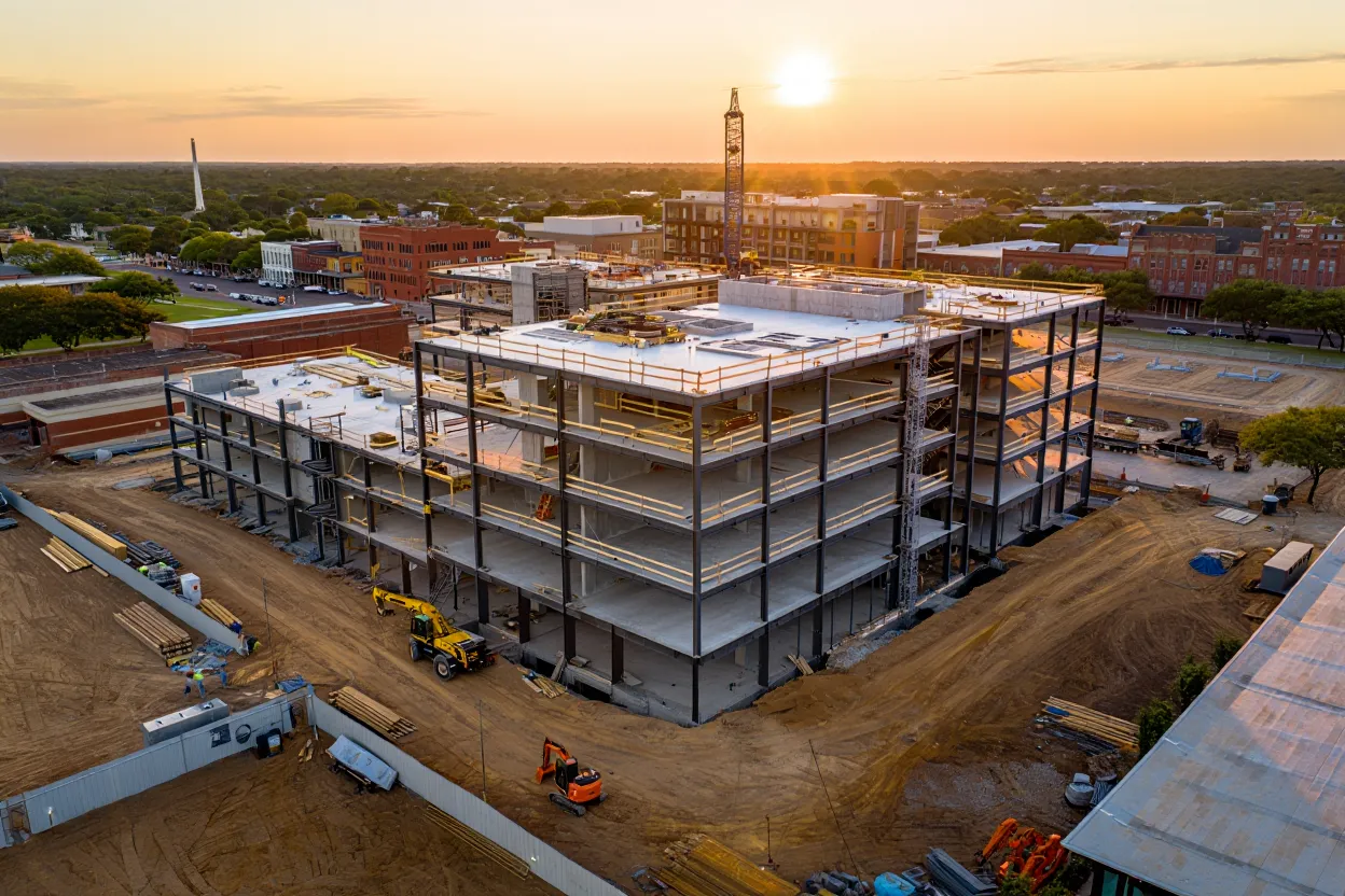 The Exchange, a $71M affordable apartment project, breaks ground as Fort Worth Stockyards’ $1B redevelopment faces delays amid legal battles.