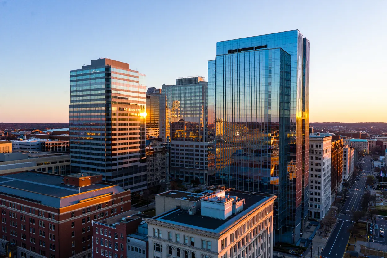 Trophy office leasing surged in Washington, DC, but elevated vacancy continues to weigh on older buildings despite stronger Class A demand.