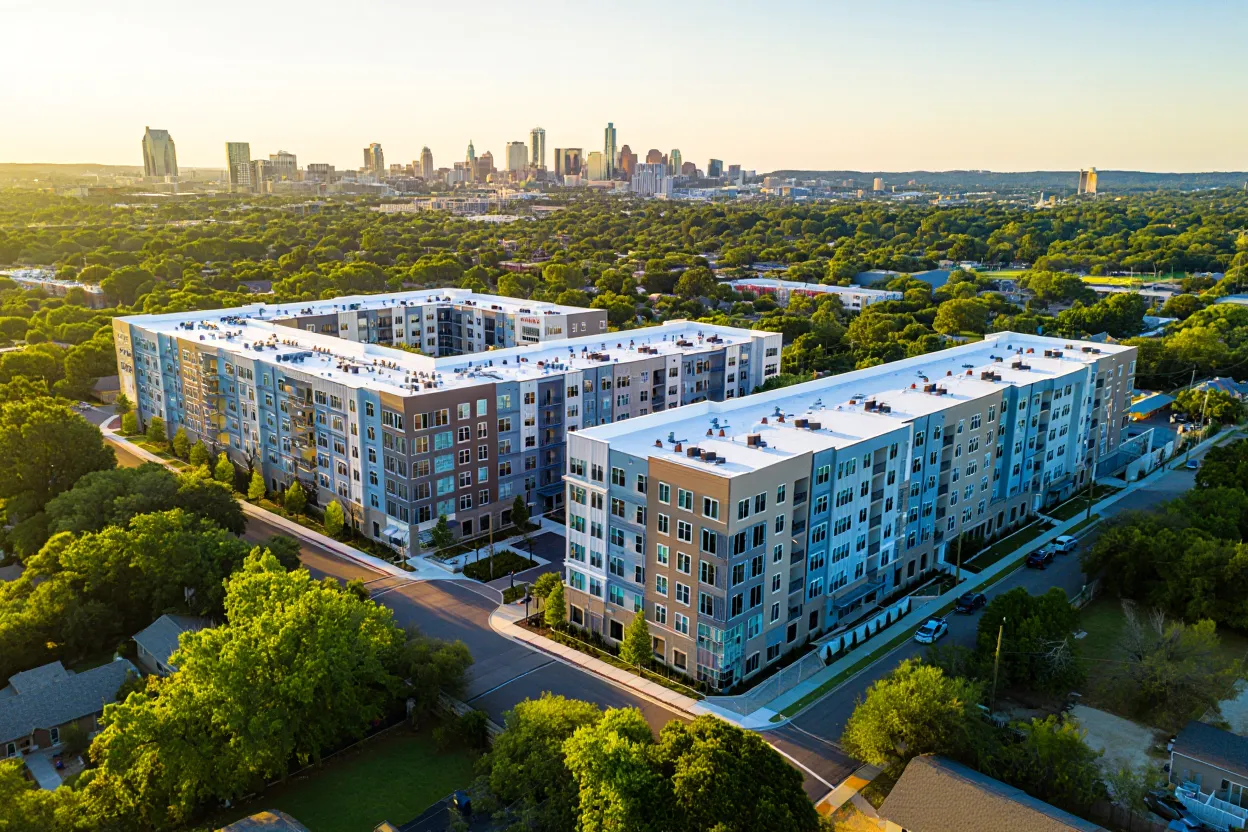 Austin multifamily rents ticked up 1.3% in Q2 2026, the first positive growth since 2022, as supply pressures begin to ease.