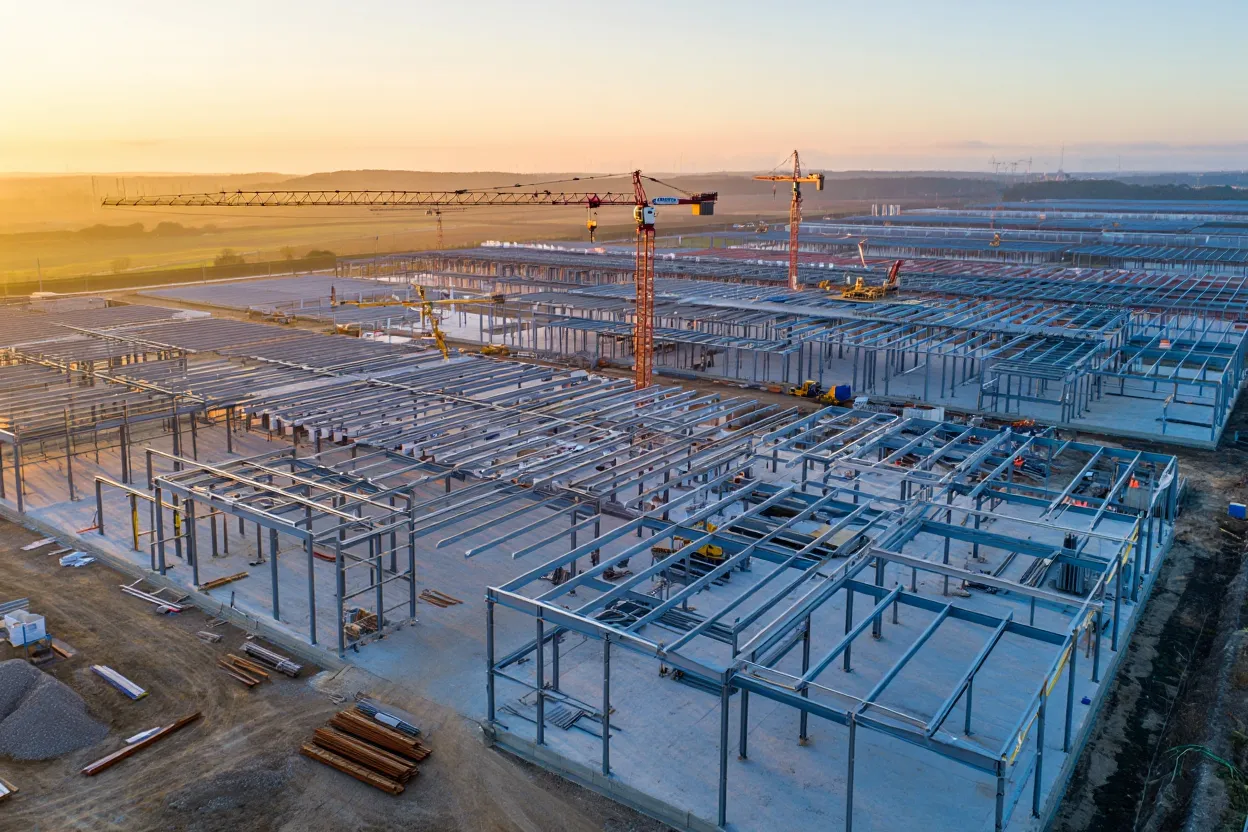 Warehouse developers are ramping up new projects as US industrial demand rebounds, with 305M SF under construction, per Cushman & Wakefield.