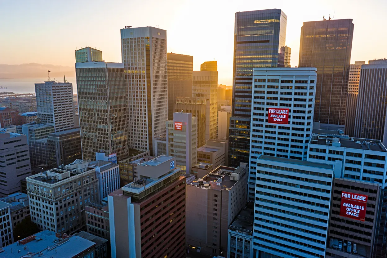San Francisco commercial real estate is showing signs of real recovery as office delinquency drops and AI leasing drives demand, per Trepp.