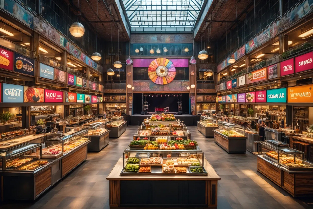 Shaver Hall brings chef-driven dining and live entertainment to Amazon's NYC office hub, signaling a new model for adaptive reuse projects.