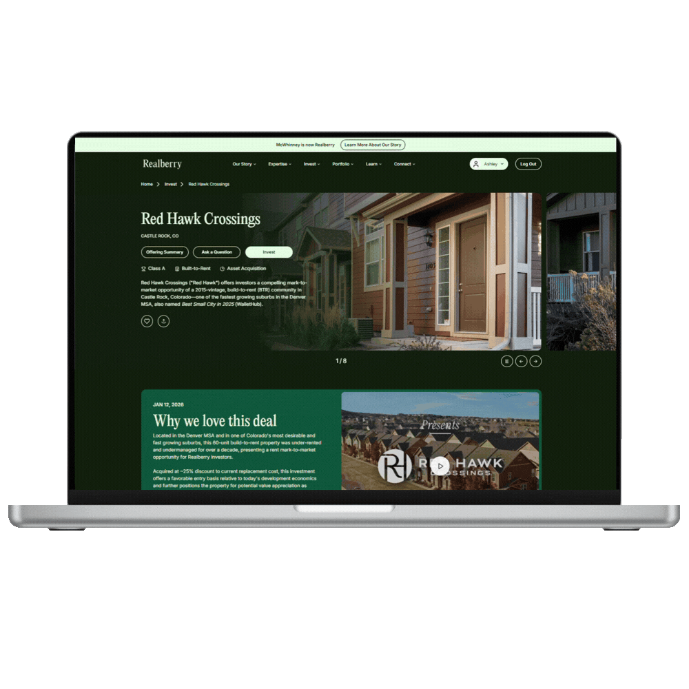 Realberry homepage