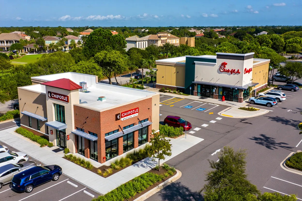 Triple-net restaurant properties draw private investor capital as stable income, tax perks, and Sun Belt growth reshape CRE portfolios.