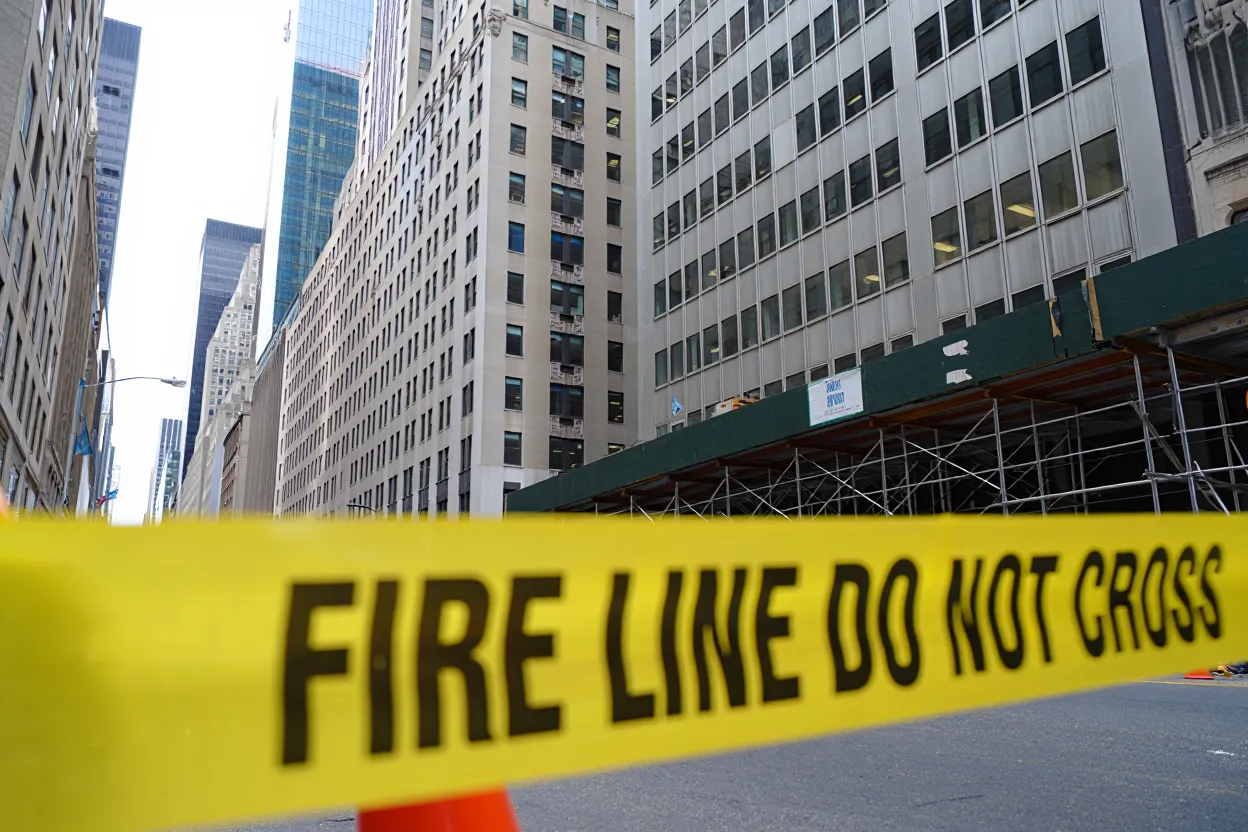 NY officials found no structural issues at 180 buildings tied to the Pfizer conversion team after Midtown collapse inspections.