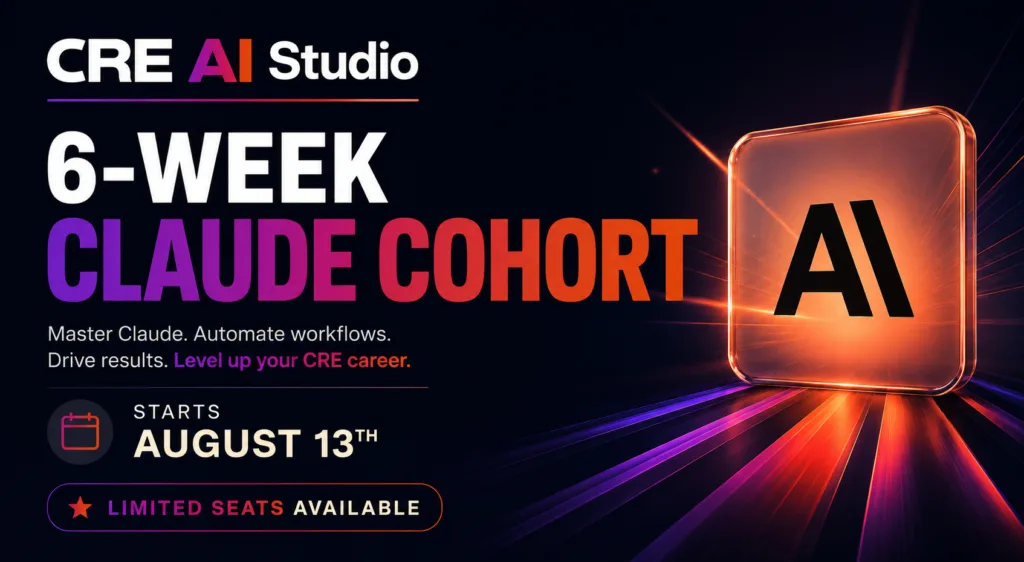 CRE AI Studio Claude Cohort
